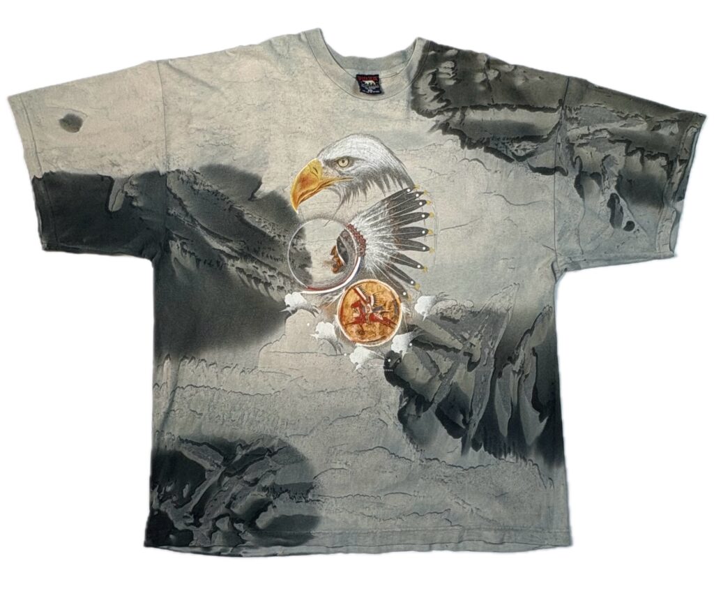 Vintage Polar Eagle Graphic T-Shirt