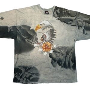 Vintage Polar Eagle Graphic T-Shirt