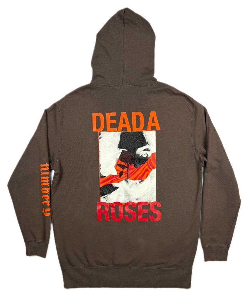 NUMBER (N)INE DEAD A ROSES Graphic Hoodie