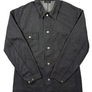 A.P.C. Black Denim Coverall Jacket