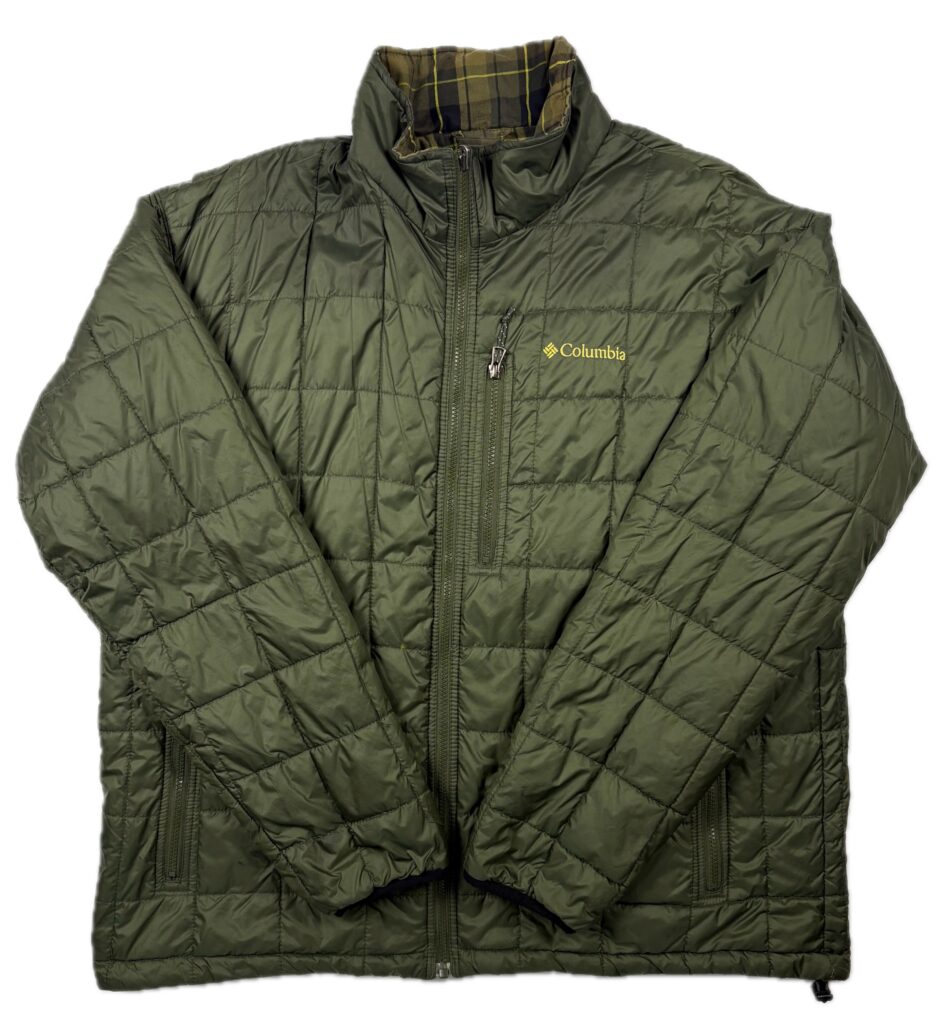 Vintage Columbia Reversible Quilted Jacket