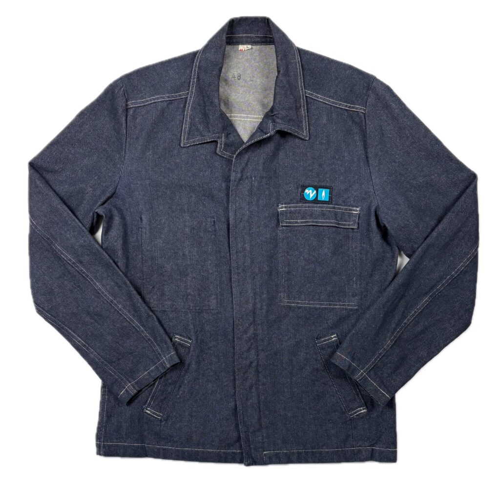 Vintage Adolphe Lafont Denim Workwear Jacket