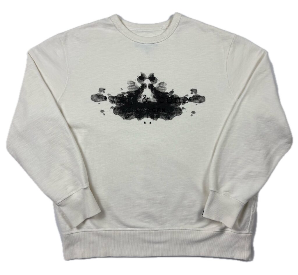 rag & bone New York Inkblot Sweatshirt