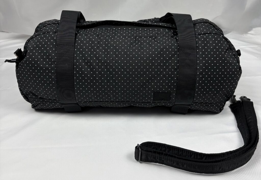 HEAD PORTER Black Beauty Dot 2-Way Boston Bag Black
