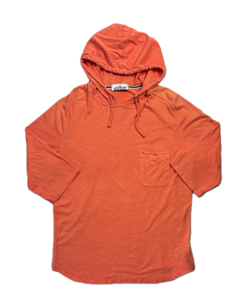 Stone Island SS15 Half Sleeve Hooded Pullover